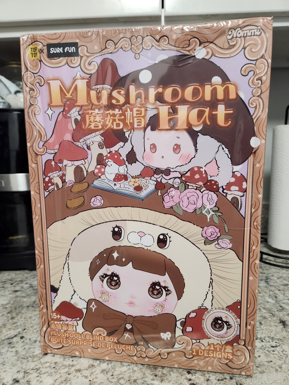 Nommi Mushroom Hat 400% Series Plush Blind Box